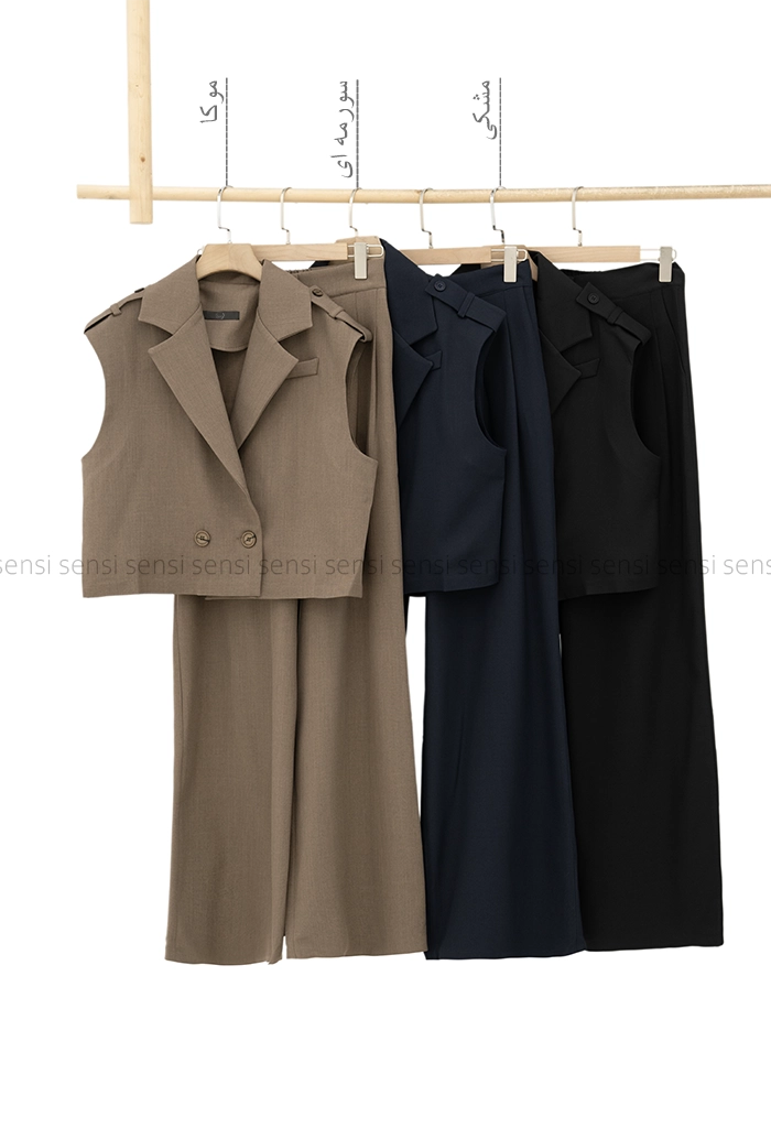 ست وست و شلوار بزایاق کد1005395